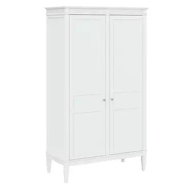 Шкаф для одежды "Ольса" 02 (белый лак)