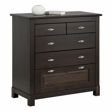 Комод черный "Рауна" 221 (колониал)