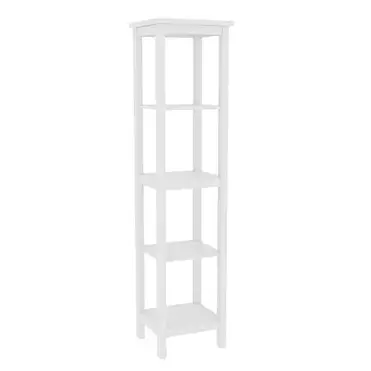 Стеллаж "Кантри" 420 (белый лак)