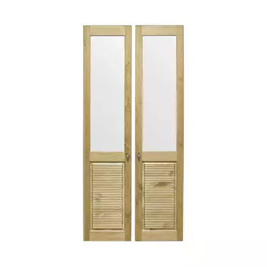 Комплект дверей к стеллажу "Рауна" 20 (бейц/масло)