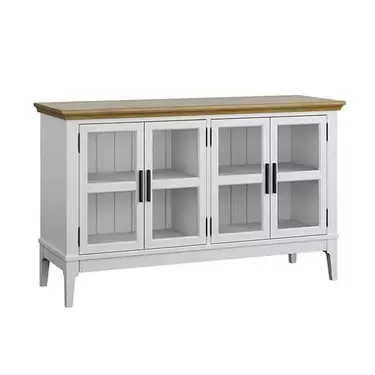 Тумба ТВ "Квадро-С" 40 (белый лак-антик 24)