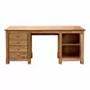 Стол письменный "Рауна" 14 2-х тумбовый (бейц/масло)