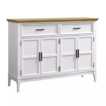 Тумба «Квадро-С» 42 (белый лак-антик 24)