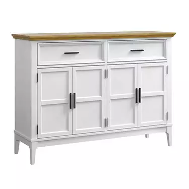 Тумба «Квадро-С» 42 (белый лак-антик 24)