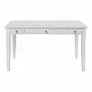 Стол письменный с ящиками белый "Хельсинки" (белый воск)