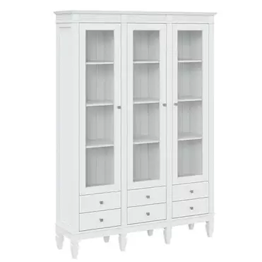 Стеллаж "Ольса" 303/006 (белый лак)