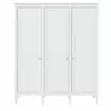 Шкаф для одежды "Ольса" 03 (белый лак)