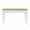 Стол письменный массив сосны "Ольса" 003 (белый лак/антик 24)