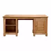   Стол письменный деревянный «Рауна" 20 2-х тумбовый (бейц/масло)  
