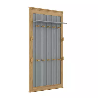 Вешалка «Рандеву» 160 сосна (серый 7042/антик 24)