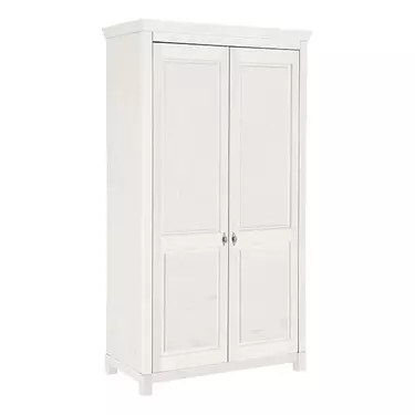 Шкаф для одежды "Рауна" 20 (белый воск УКВ)