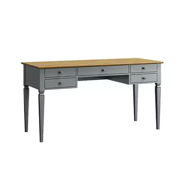 Стол письменный "Ольса-С" 005 (серый 7042-антик 24)
