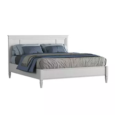 Кровать "Ольса-С" 180 (белый лак)