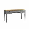 Стол письменный "Ольса-С" 005 (серый 7042-антик 24)