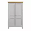 Шкаф для одежды "Ольса-С" 20 (белый лак-антик 24)