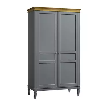 Шкаф для одежды "Ольса-С" 20 (серый 7042-антик 24)