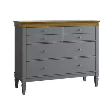 Комод "Ольса-С" 042 (серый 7042-антик 24)