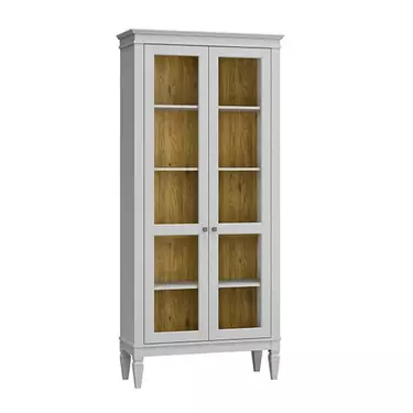 Шкаф для посуды "Ольса-С" 200 (белый лак)