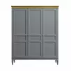 Шкаф для одежды "Ольса-С" 30 (серый 7042-антик 24)