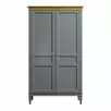 Шкаф для одежды "Ольса-С" 20 (серый 7042-антик 24)