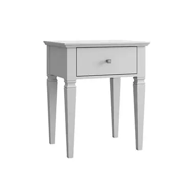 Тумба прикроватная "Ольса-С" 01 (белый лак)