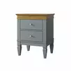 Тумба прикроватная "Ольса-С" 02 (серый 7042-антик 24)
