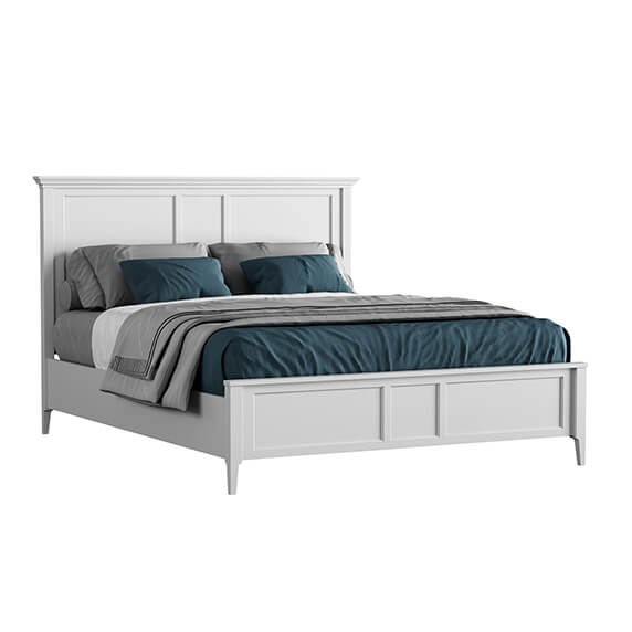 Кровать "Квадро-С" 180 (белый лак)