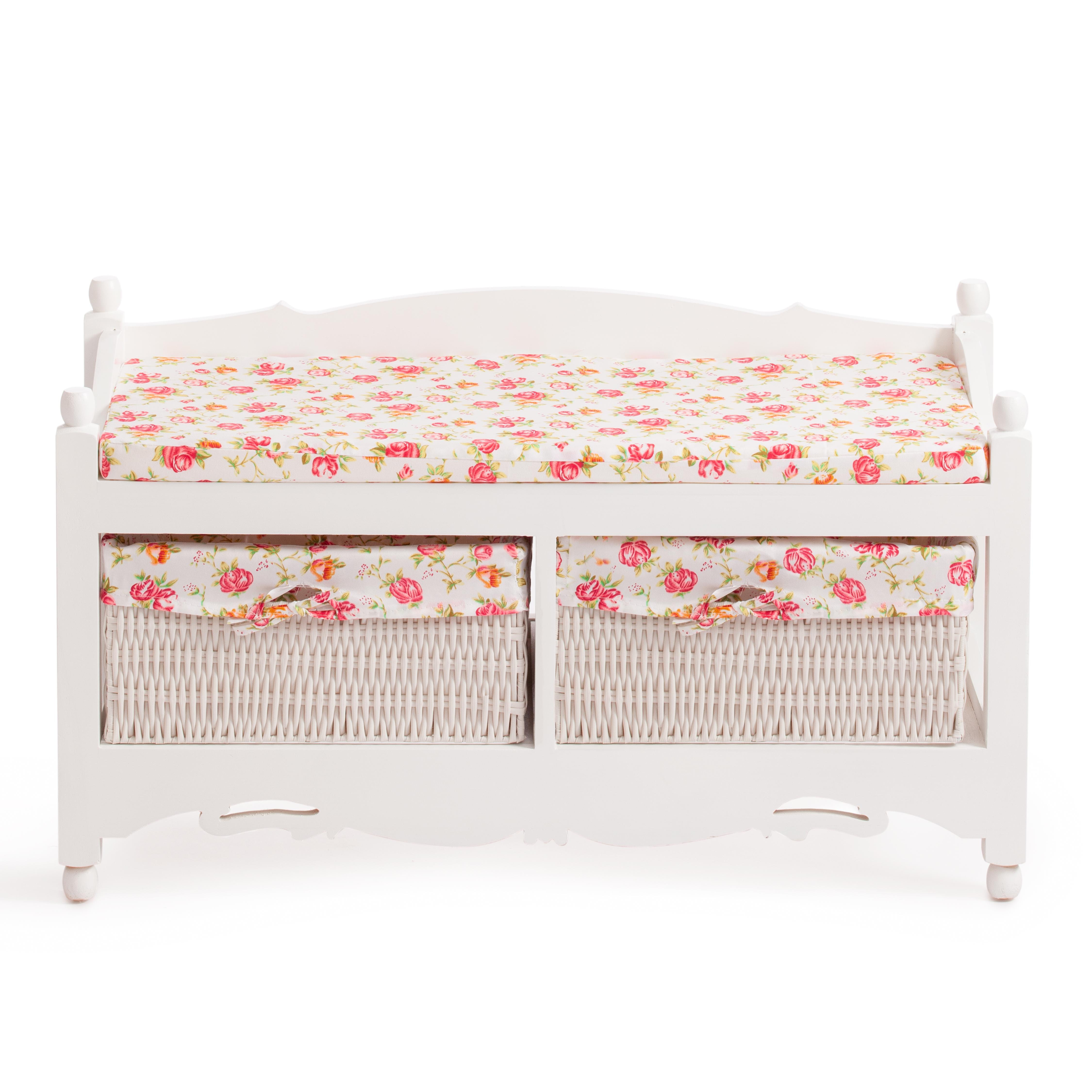 Обувница с 2-я корзинами Secret De Maison RIMI ( mod.TT-BH003 )