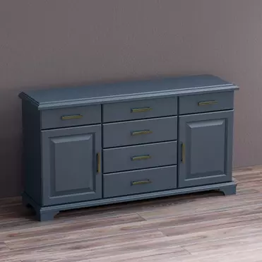 Тумба Брусно 2 двери 6 ящ.  Б1.18.02