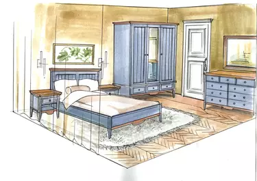 Спальня Пенни