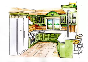 Кухня Оливия