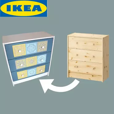   Комод массив сосны РАСТ-3 (3 ящика) 008.02.35  