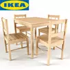   Комплект детский из дерева (стол+стул) Свала 009.03.35  