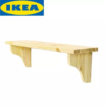   Полка настенная из дерева OVARP 60х15х17 063.02.35  