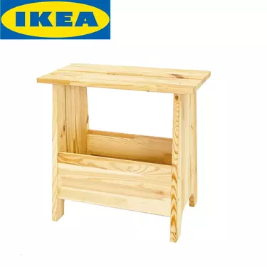 Табурет массив сосны ПЭРЙОХАН с отделением для хранения 004.02.35