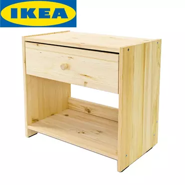   Тумба с ящиком Раст (прикроватная), 52х30х46 061.03.35  