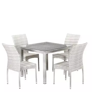 Комплект плетеной мебели  Афродита     90x90 4Pcs Latte  