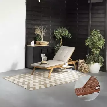 Шезлонг-лежак  Афродита   Beige  