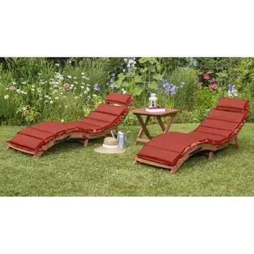 Комплект шезлонги и столик  Афродита   Beige-Terracotta (2+1)  