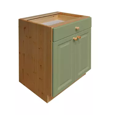 Тумба Весури с 1 ящ. и 2 дверками арт. 361 олива