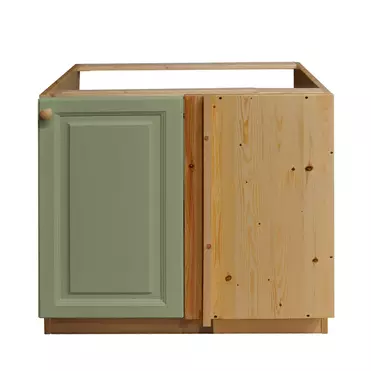 Тумба Весури угловая. арт. 386 олива