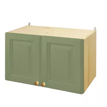 Шкаф настенный  над вытяжкой Весури арт. 460 олива