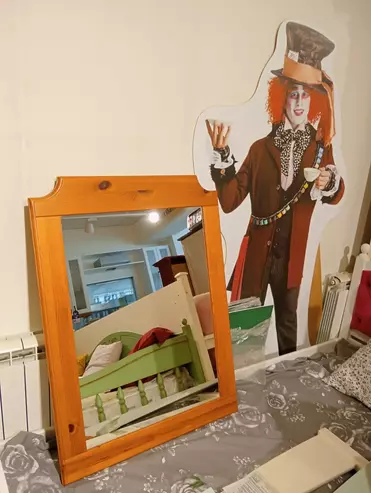 Зеркало массив сосны Флорида (выставочный образец)