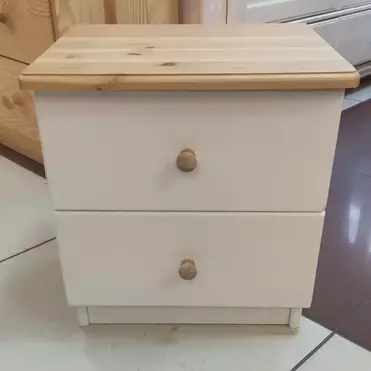 Тумба 2 ящика светлая ТК №3 (выставочный образец)
