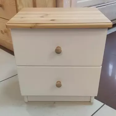 Тумба 2 ящика светлая ТК №3 (выставочный образец)