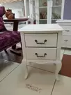   Тумба 2 ящика белая Ари-Прованс №2 (выставочный oбразец)  