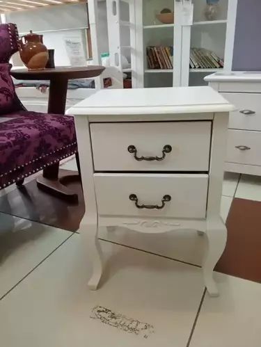   Тумба 2 ящика белая Ари-Прованс №2 (выставочный oбразец)  