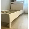Кровать Бейли 1200х2000 без изножья массив белый воск