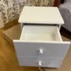Тумба 2 ящика белая ТК №3