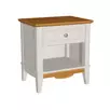   Тумба прикроватная с ящиком Пенни белый воск-антик 24   